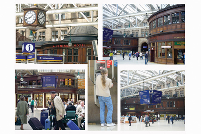 Glasgow Train Station 